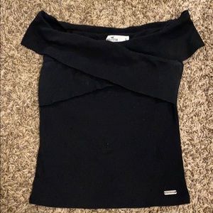 Off the shoulders crop top